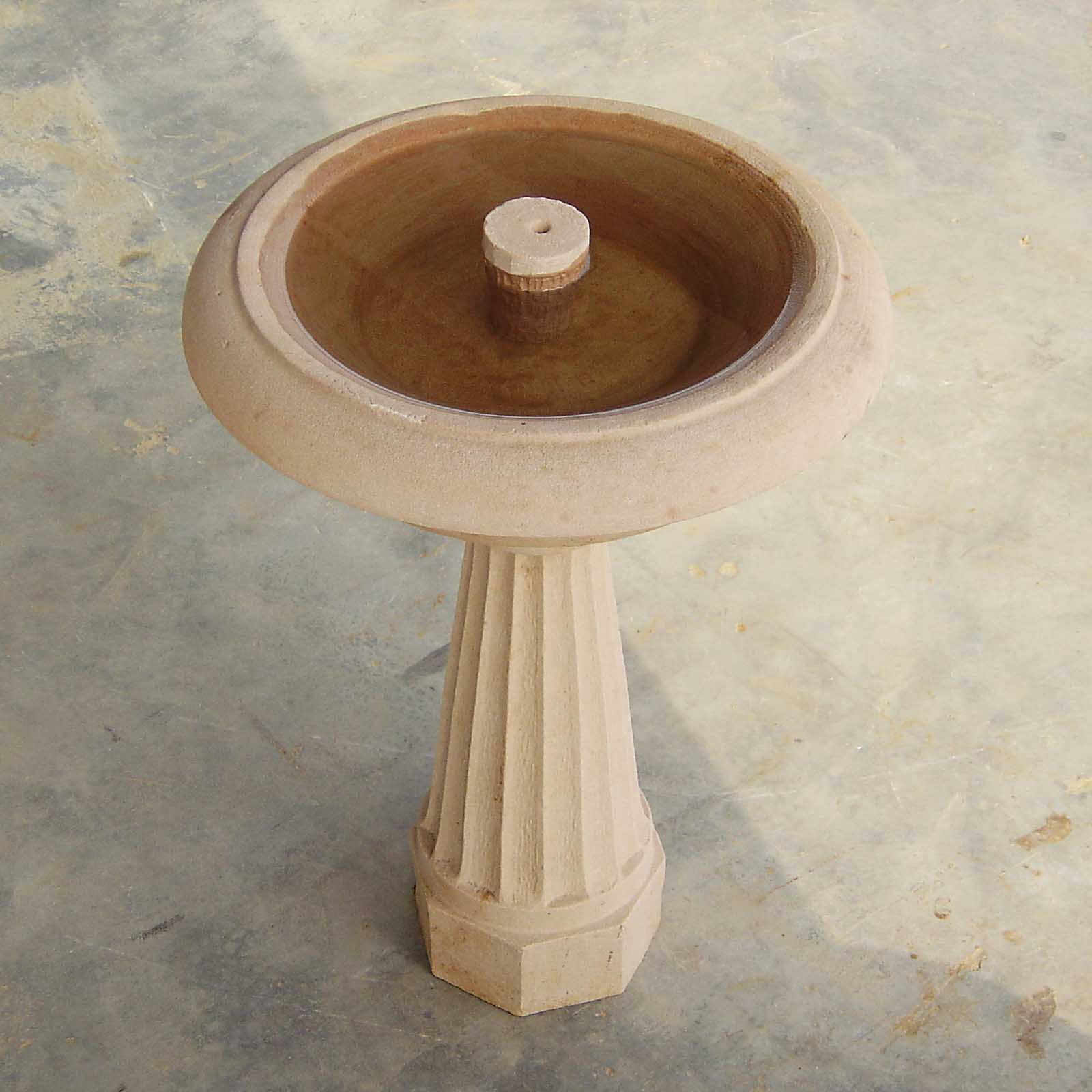 BIRD BATHS GARDEN ORNAMENTS STONE ARTICLES 