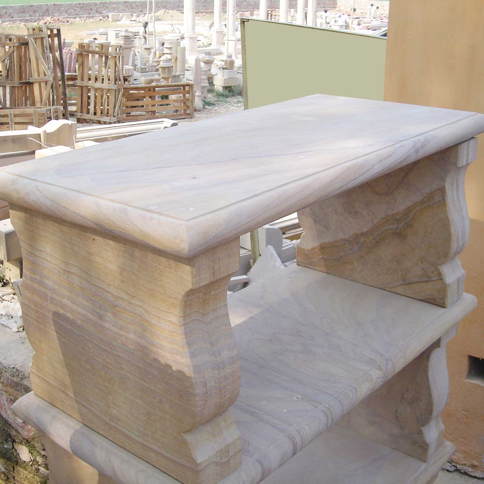GARDEN BENCHES STONE ARTICLES 