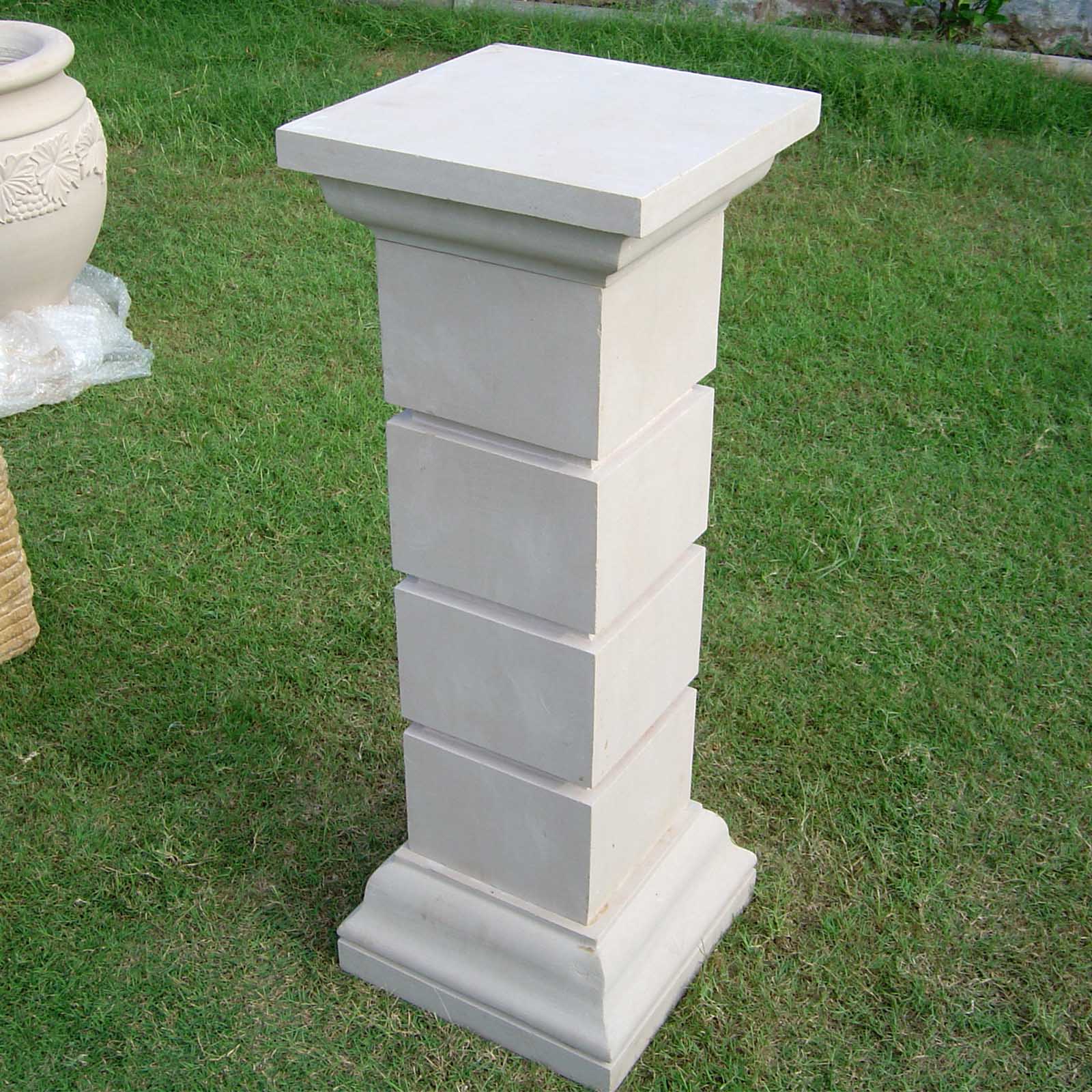 PEDESTALS ORNAMENTAL STONE ARTICLES 